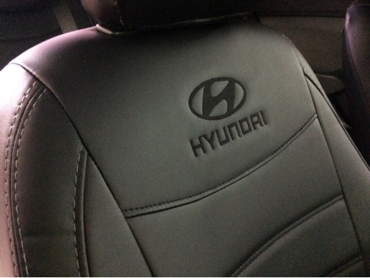 Авточехлы на Hyundai Solaris 2