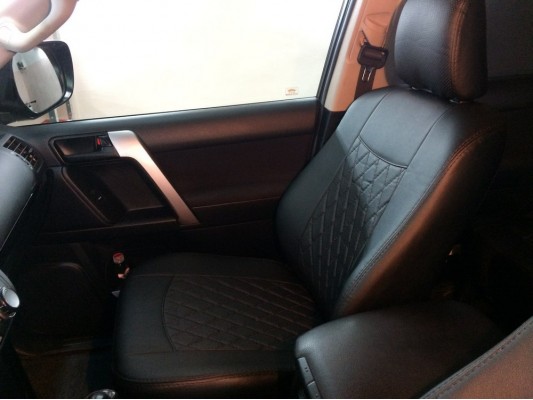 Авточехлы на Toyota Land Cruiser Prado 150 Авточехлы на Toyota Land Cruiser Prado 150