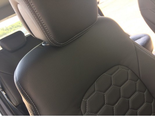 Каркасные авточехлы на Hyundai Santa Fe 3