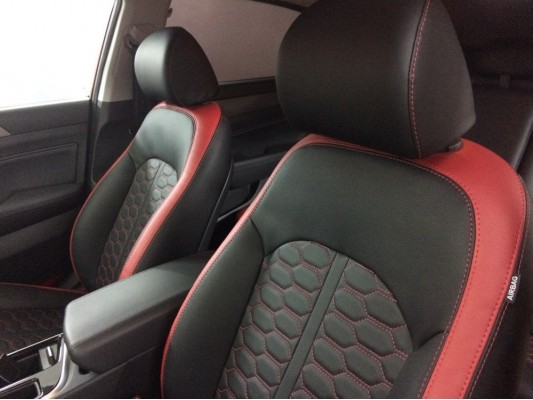 Каркасные авточехлы на Hyundai Sonata 7