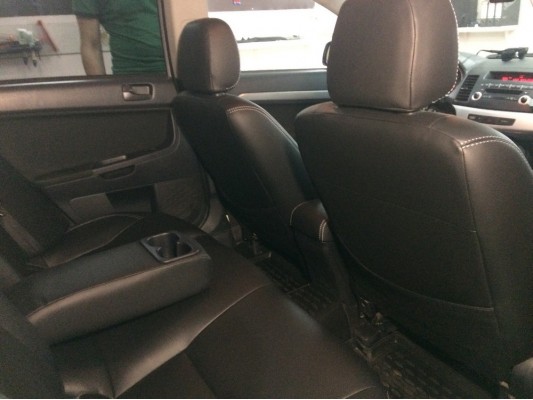 Каркасные авточехлы на Mitsubishi Lancer 10