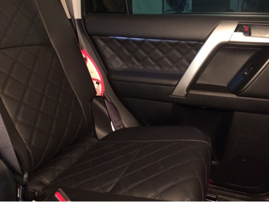 Каркасные авточехлы на Toyota Land Cruiser Prado 150 2 поколения