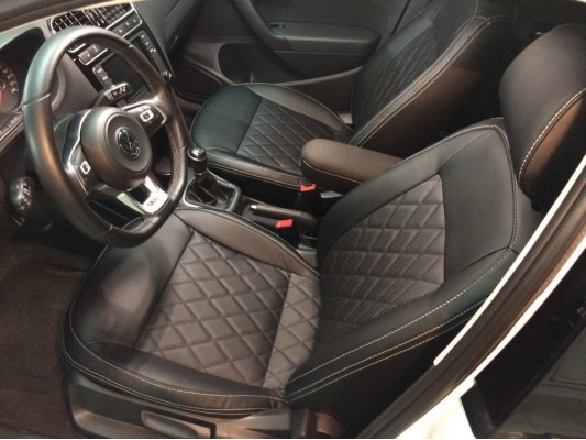 Каркасные авточехлы на Volkswagen Polo